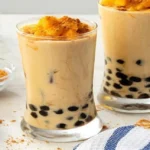 gong cha caramel milk tea